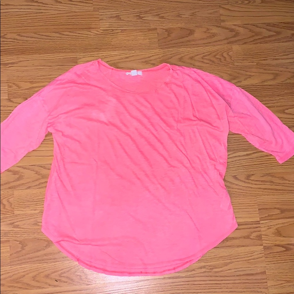 Bright Coral colored Top